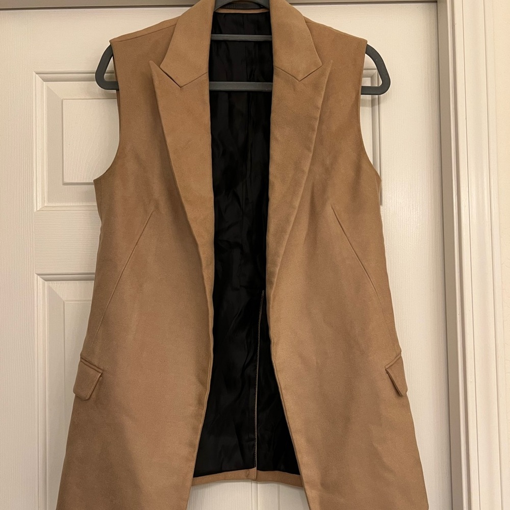 Badass ALL SAINTS Suede vest. Effortlessly cool and stylish.